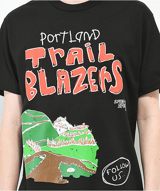 After School Special x NBA Portland Trailblazers Black T-Shirt