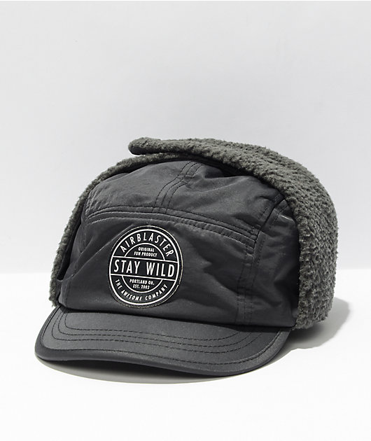 Airblaster Air Flap Black Hat Zumiez