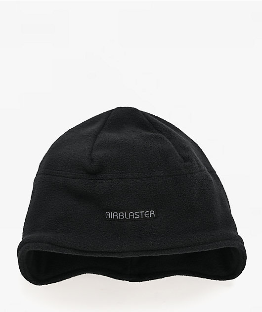 Airblaster Dropdown Black Fleece Hat