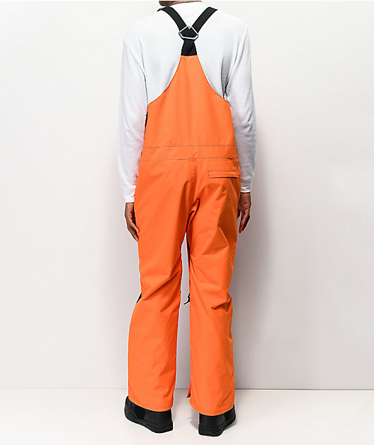 Orange bib snow pants Clearance