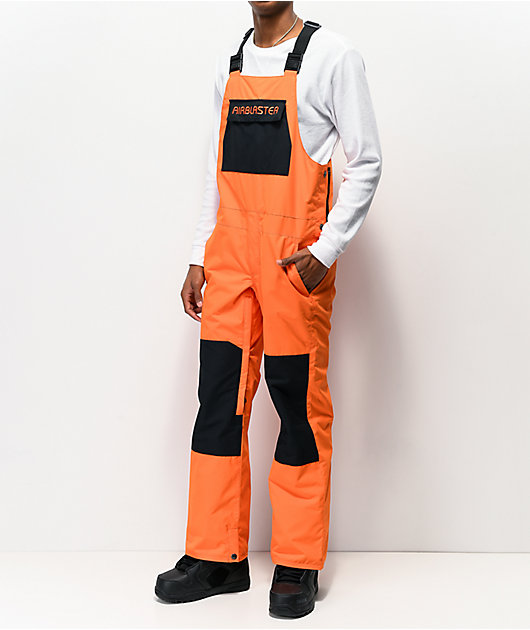 Orange bib snow pants Clearance