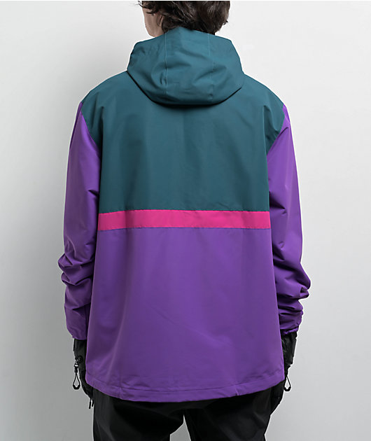 Airblaster Freeschool Spruce 10K Anorak Snowboard Jacket | Zumiez