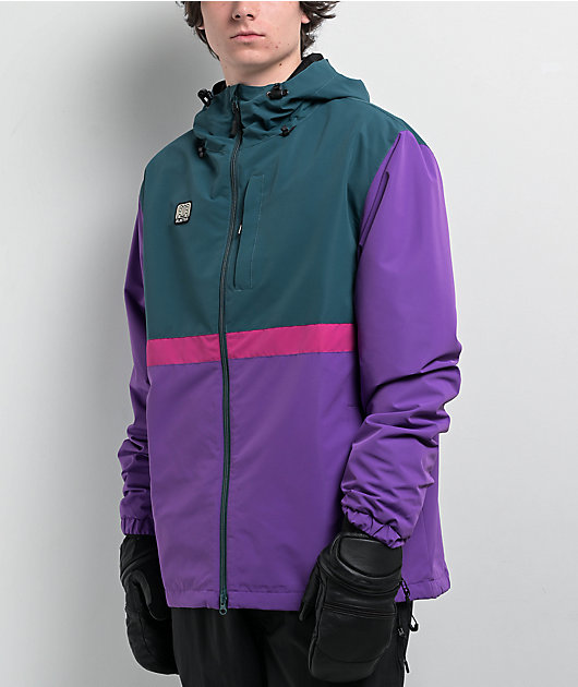 新作人気 Airblaster Freeschool Spruce 10K Anorak Snowboard Jacket スノーボード