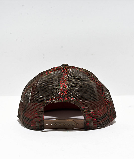 Airblaster Grampa Chocolate & Red Trucker Hat