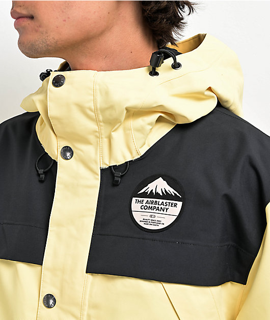 Airblaster Guide Shell Yellow 15K Snowboard Jacket