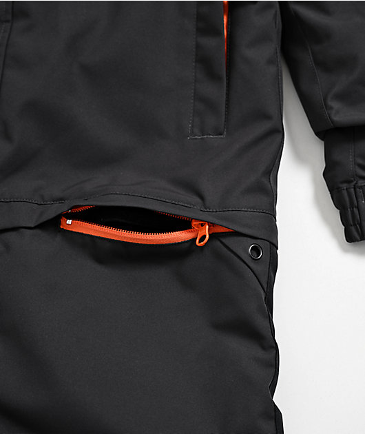 Airblaster Kids Freedom Black & Orange 15K Snow Suit | Zumiez