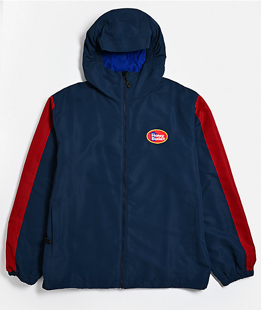 Airblaster x Honey Bucket Windshell Blue Snowboard Jacket | Zumiez