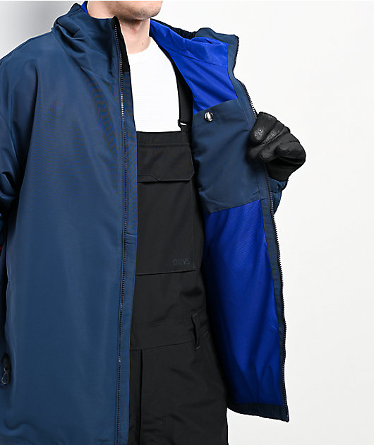 Airblaster x Honey Bucket Windshell Blue Snowboard Jacket | Zumiez