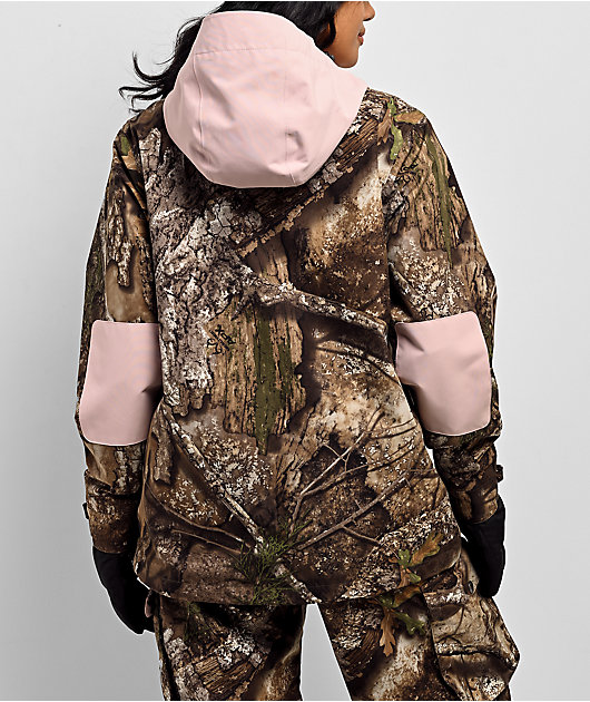 Airblaster x Realtree APX® Freedom Natural & Camo 10K Anorak Snowboard Jacket
