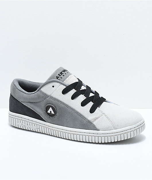 Airwalk One Charcoal \u0026 Grey Skate Shoes 