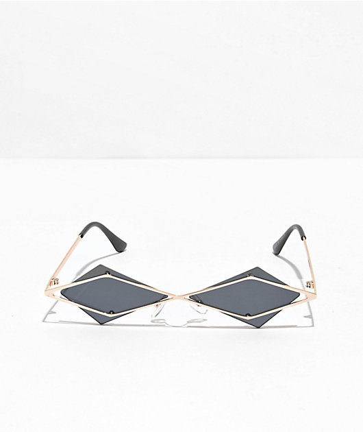 Alec Black & Gold Sunglasses