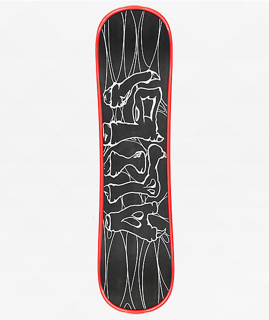 Alibi Sticky 35" Red Snow Skate