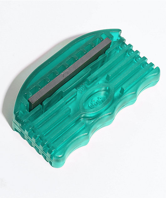 Alibi afilador de bordes verde azulado