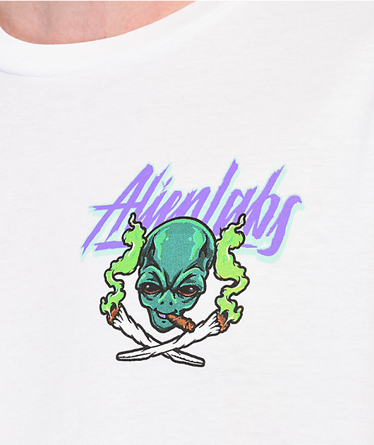 Alien Labs Spaceship White T-shirt