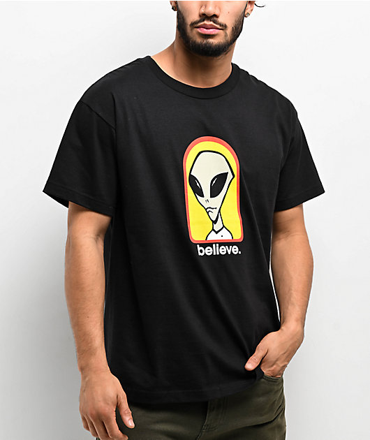 Alien Workshop Believe Black T-Shirt | Zumiez