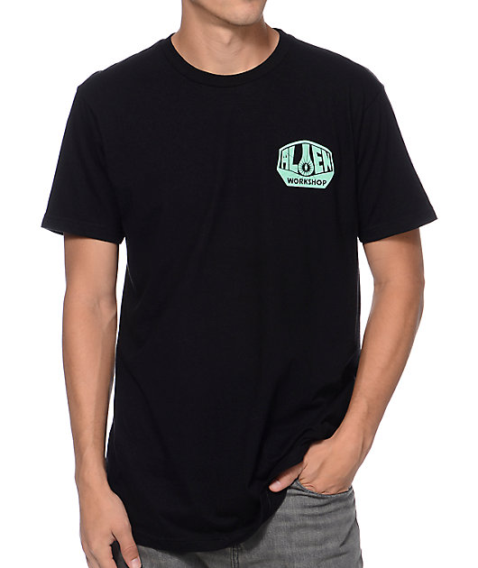 Alien Workshop OG Team Issue Black & Mint T-Shirt