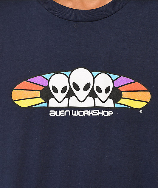 Alien Workshop Spectrum Navy T-Shirt | Zumiez