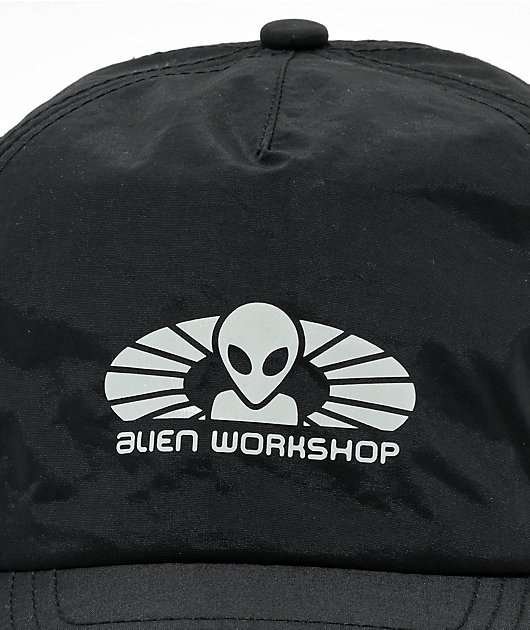 Alien Workshop Spectrum Reflective Black Strapback Hat Zumiez