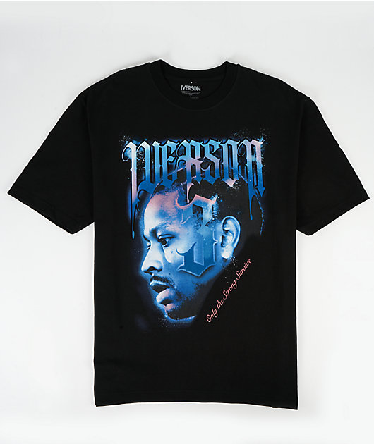 Allen Iverson 3 Black T-Shirt
