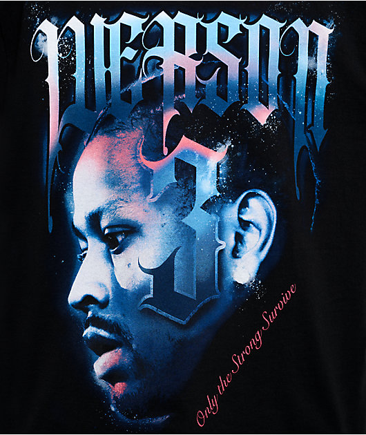 Allen Iverson 3 Black T-Shirt