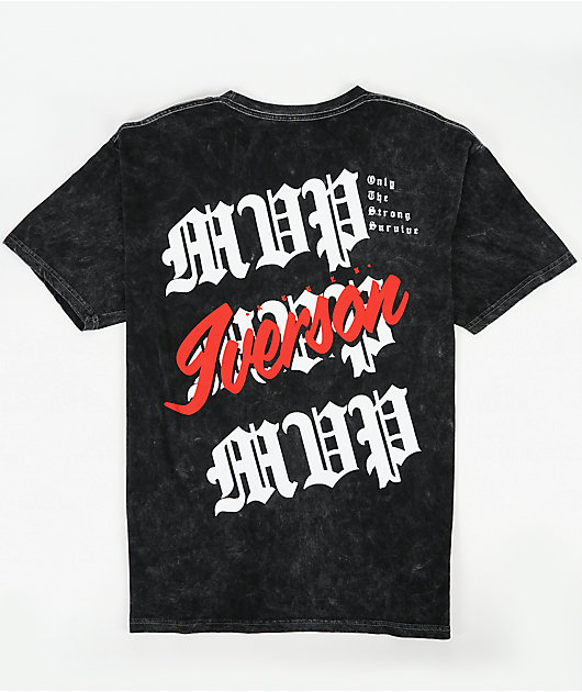 Allen Iverson MVP Black Wash T-Shirt