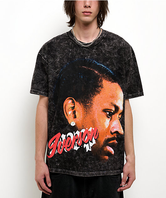 Allen Iverson MVP Black Wash T-Shirt