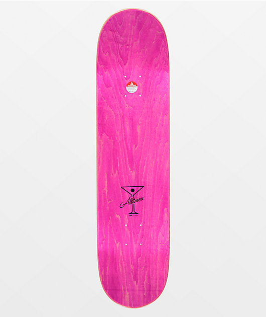 Alltimers Broadway Lime 8.0" Skateboard Deck