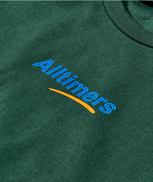 Alltimers Mid Range Estate Forest Green T-Shirt
