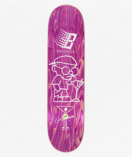 Alltimers x Bronze Money Spread Marshall 8.25" Skateboard Deck