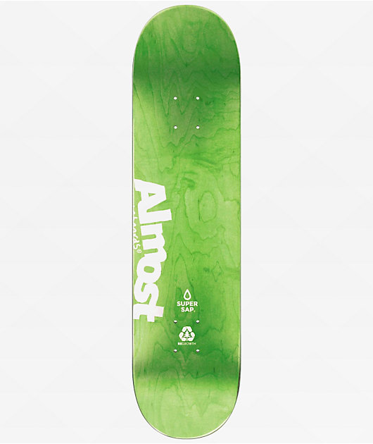 Almost Greener Super Sap R7 8.25" Skateboard Deck