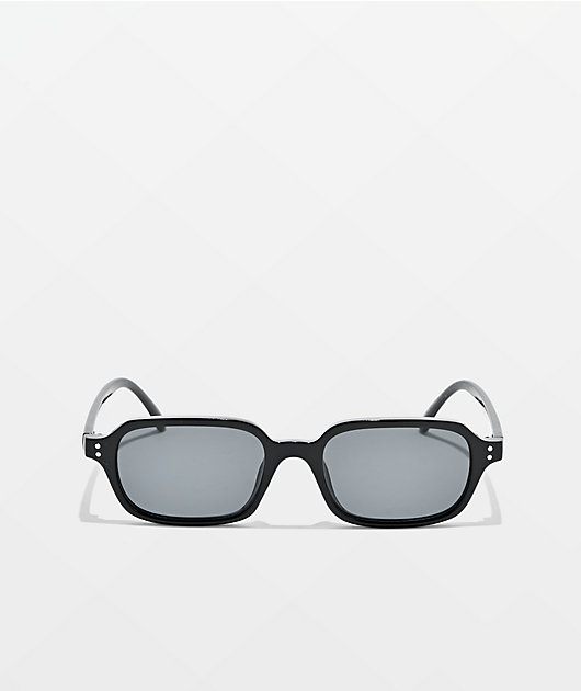 Alphee Black Square Sunglasses