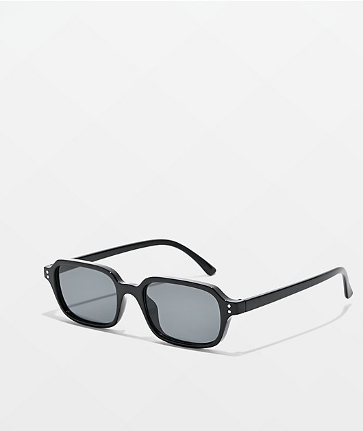 Alphee Black Square Sunglasses