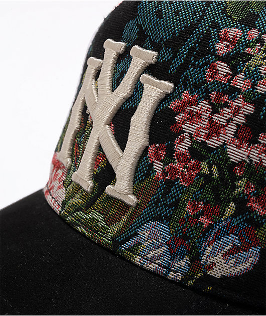 American Needle NY Couch Black Snapback Hat