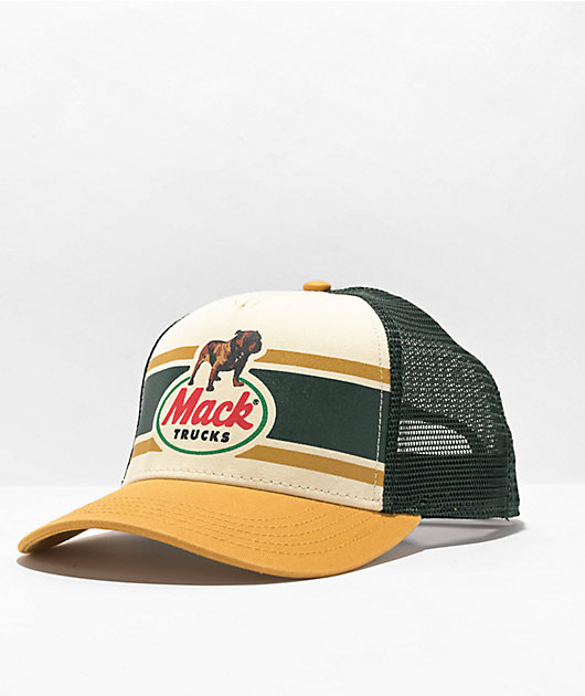 MACK Trucks Mens Snapback Hat - BLACK COMBO