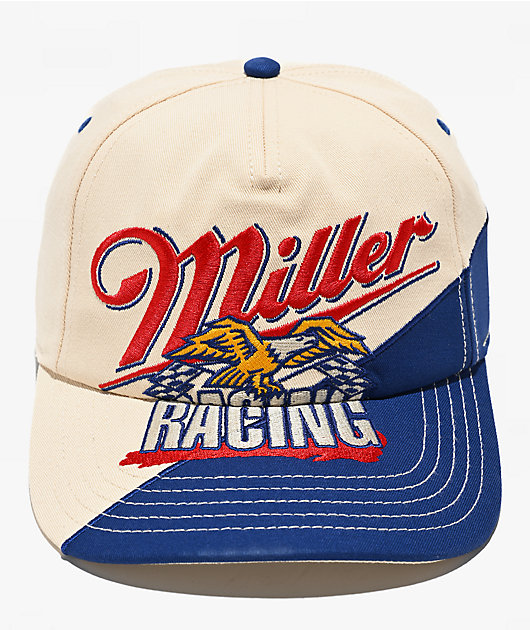 American Needle x Miller Racing Blue Snapback Hat