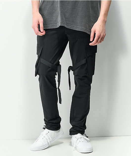 American Stitch Black Cargo Pants Zumiez