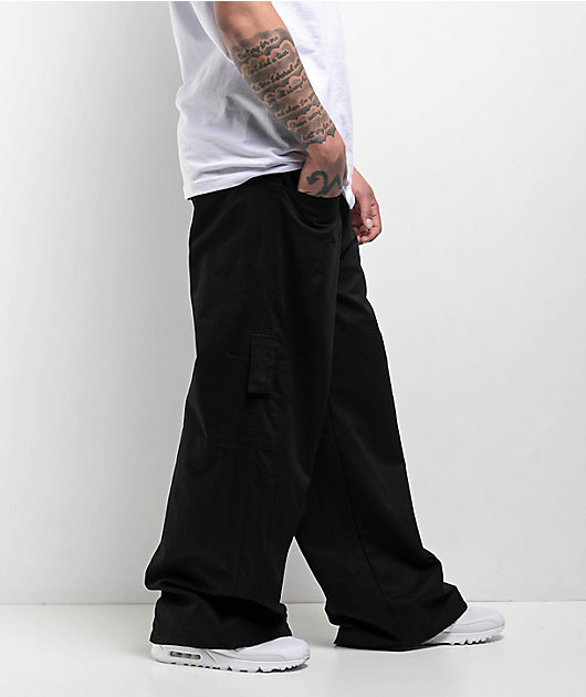 American Stitch Boxer Black Baggy Cargo Pants | Zumiez
