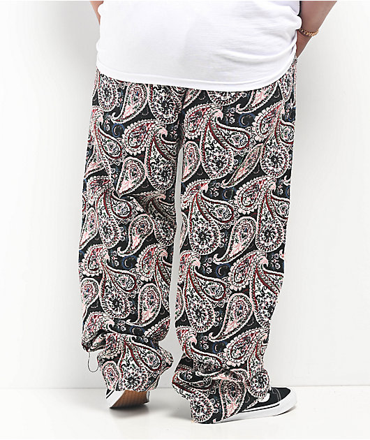 American Stitch Tapestry Multi & Red Cargo Pants | Zumiez