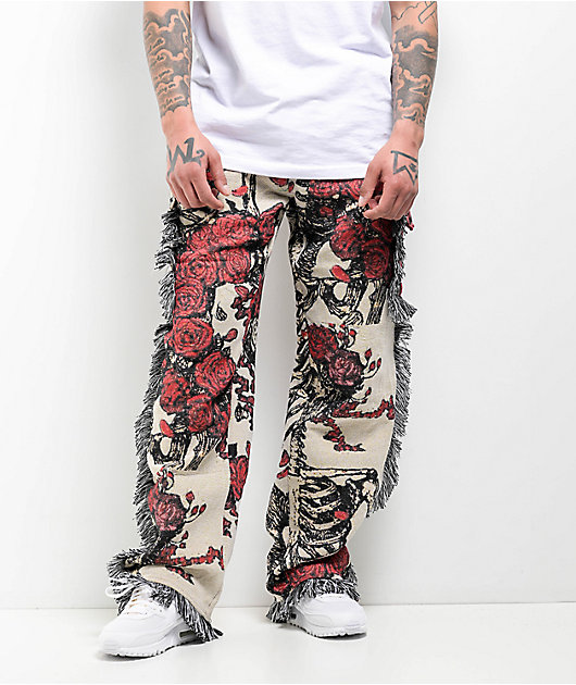 American Stitch Tapestry Patch Multi Pants | Zumiez