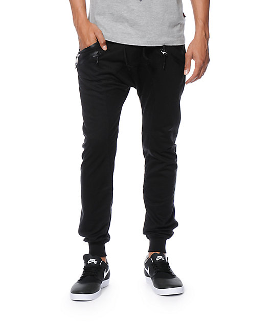 jogger zipper pants