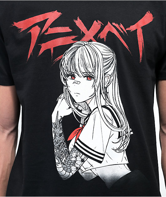 Animebae Beau Damned Black T-Shirt