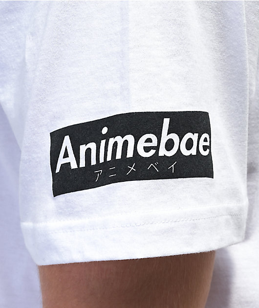 Animebae Shattered Arm camiseta blanca