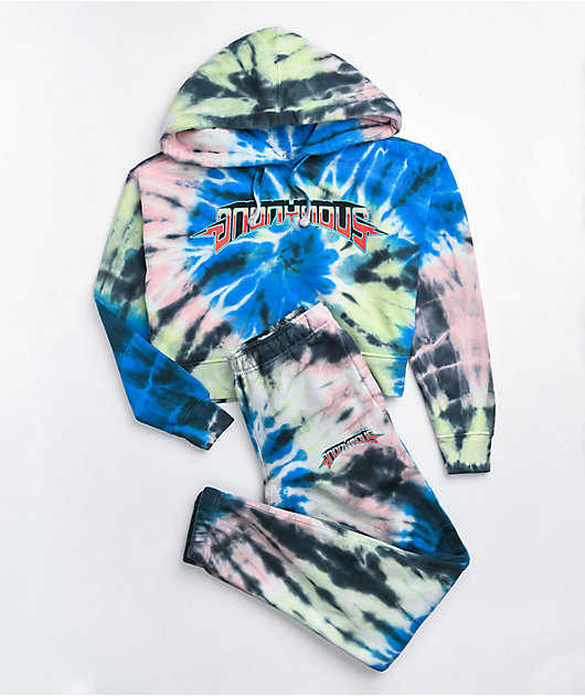 tie dye champion sweatpants