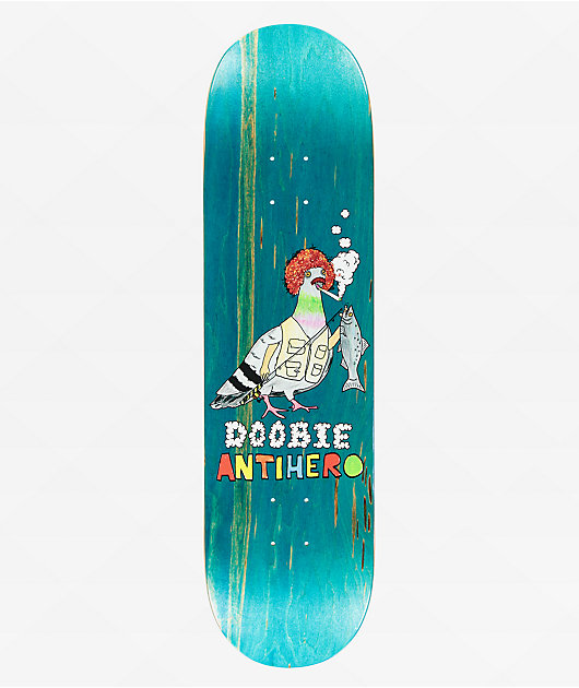 Anti-Hero Doobie Pigeon Vision 8.25" Skateboard Deck