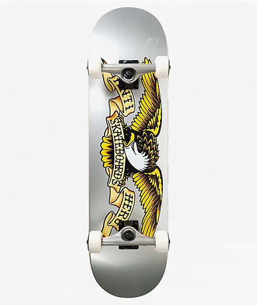 Anti-Hero Eagle Metallic 8.5" Skateboard Complete
