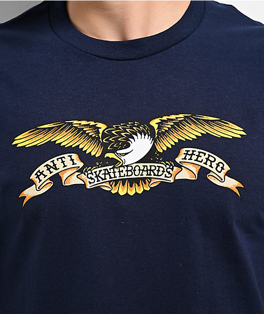 Anti-Hero Eagle Navy T-Shirt | Zumiez