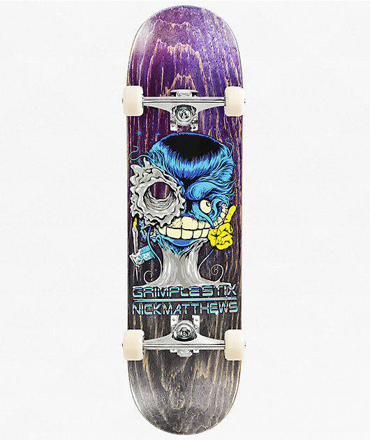 Anti-Hero Grimple Stix Matthews Grimplenator 8.5" Assembled Skateboard Complete