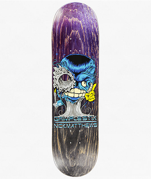 Anti-Hero Grimple Stix Matthews Grimplenator 8.5" Skateboard Deck