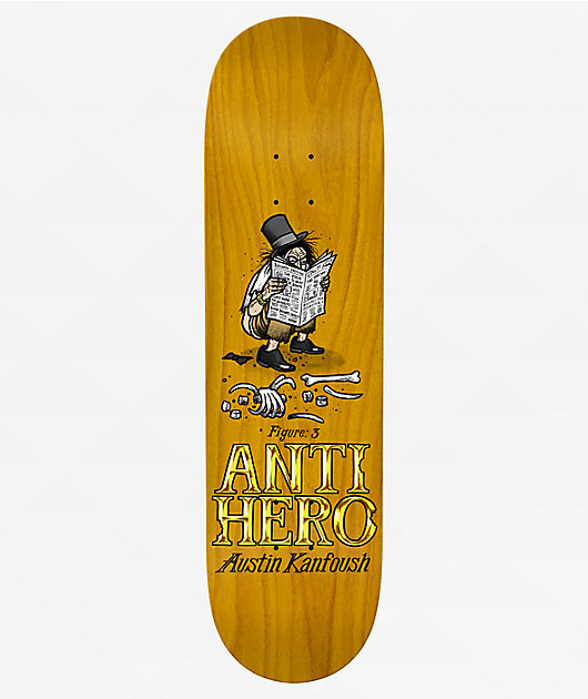 Anti-Hero Kanfoush Eat The Rich 8.25" Skateboard Deck
