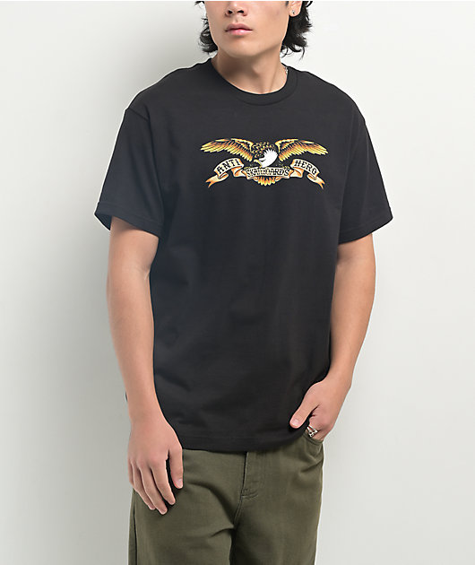 【おすすめTシャツ】ANTIHERO Eagle Logo T-Shirt 楽天市場】ANTIHERO メンズ Tシャツ アンタイヒーロー ロゴ 半袖